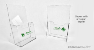 Quest acrylic brochure holder